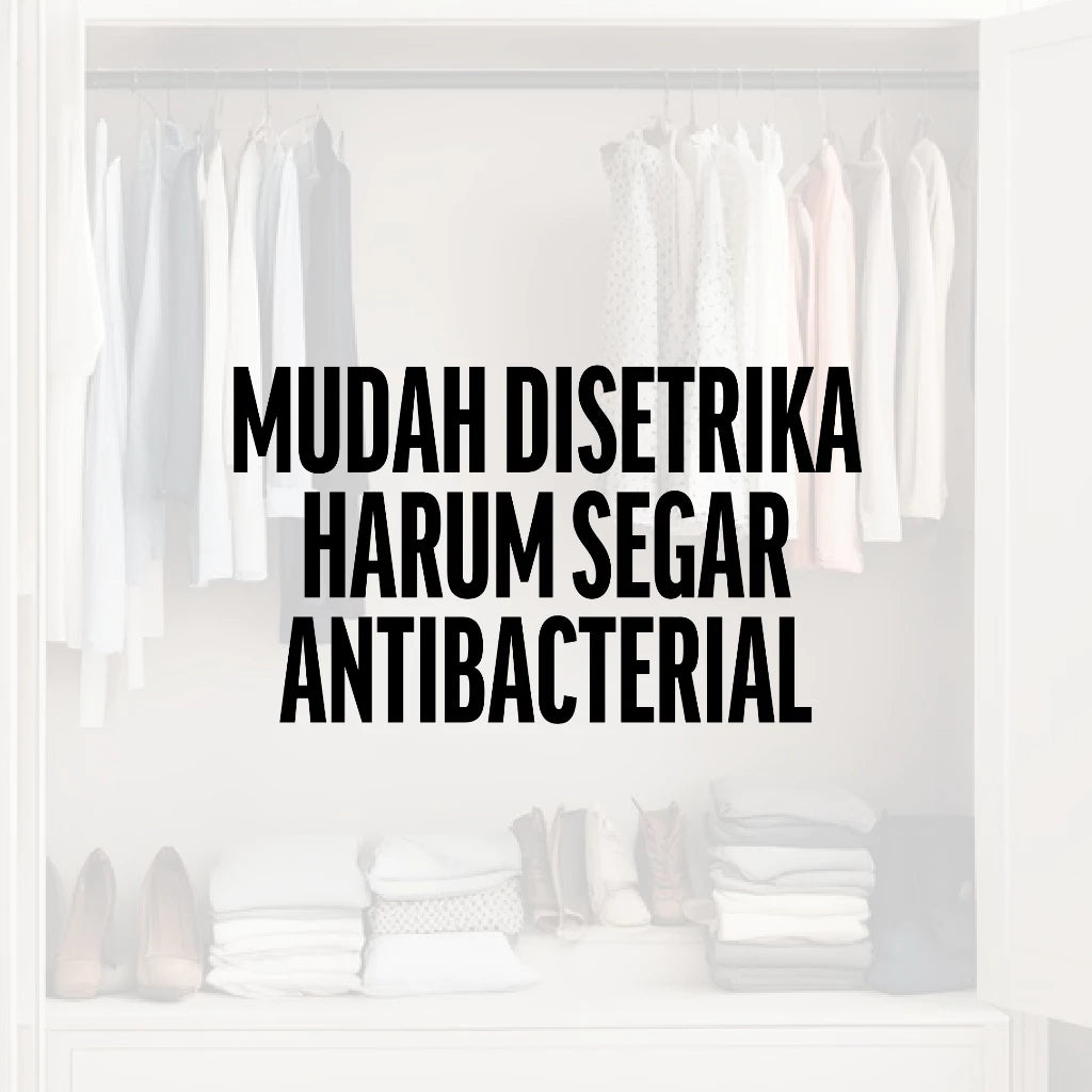 Wiselie Parfume Pewangi Pakaian Fabric Spray Formula Khusus Instan Rapi Memberikan Efek Segar