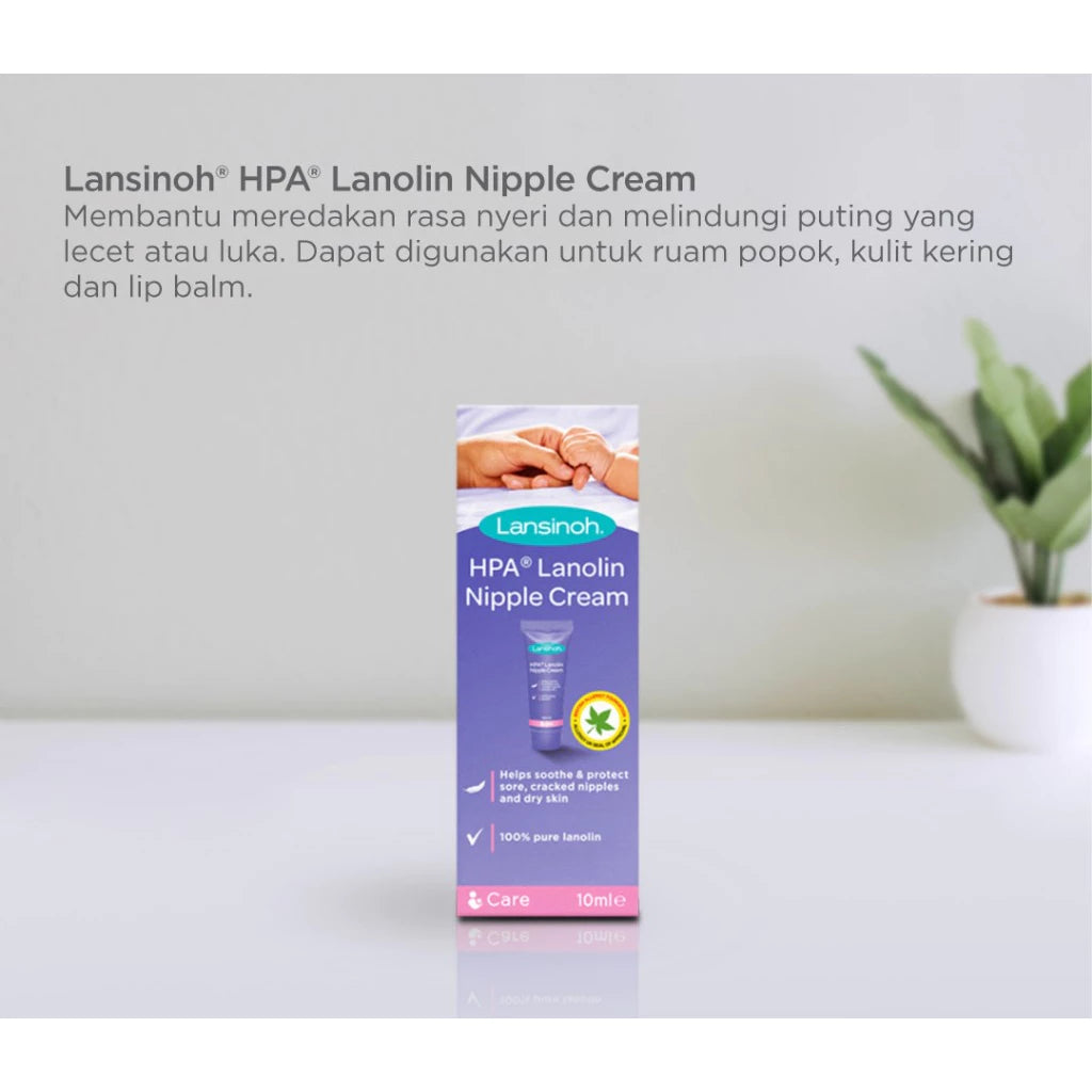 LANSINOH HPA Lanolin For Sore Nipples Cream - Krim Puting Lecet 10Ml - 40Ml