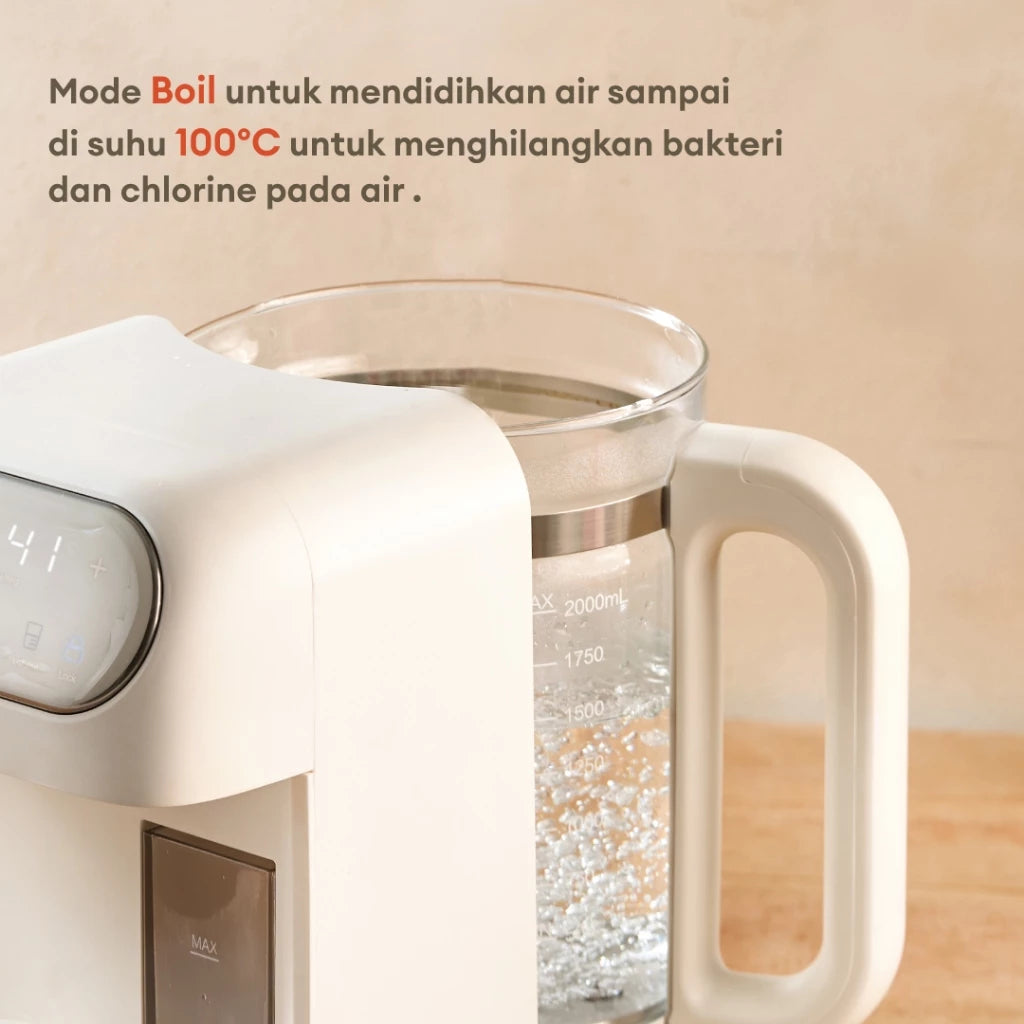 Little Dimple Thermo Guard Baby Dispenser HWD-917 / Pemanas Air 2L / Dispenser Susu Bayi Otomatis