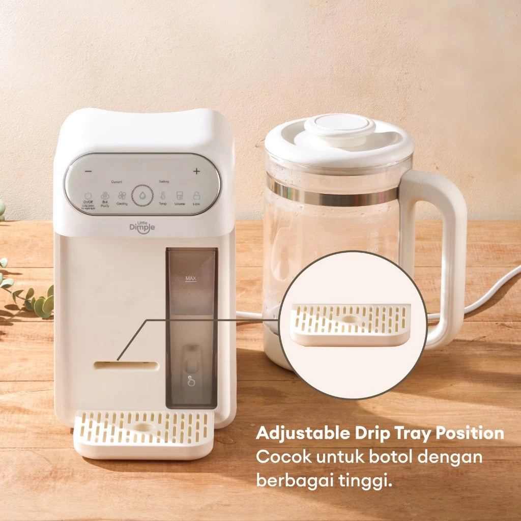 Little Dimple Thermo Guard Baby Dispenser HWD-917 / Pemanas Air 2L / Dispenser Susu Bayi Otomatis