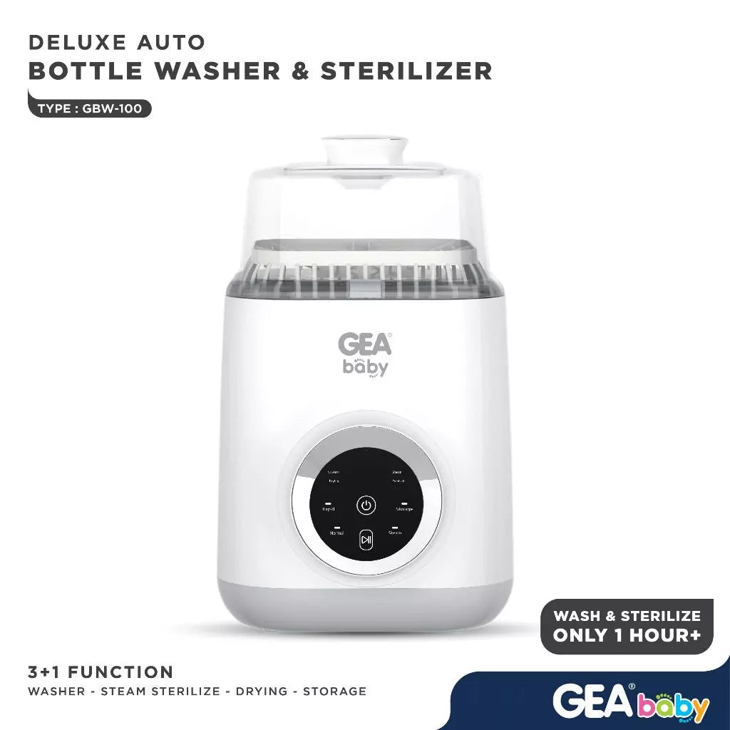 GEA BABY Deluxe Auto Bottle Washer & Sterilizer GBW-100 / Pencuci Botol / Sterilizer Dish Dryer