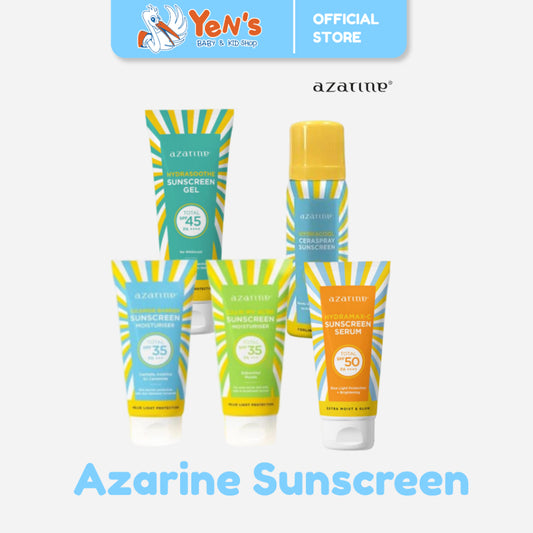 Azarine Sunscreen Gel / Serum / Moisturizer / Ceraspray SPF35 PA++++ | SPF45 PA++++