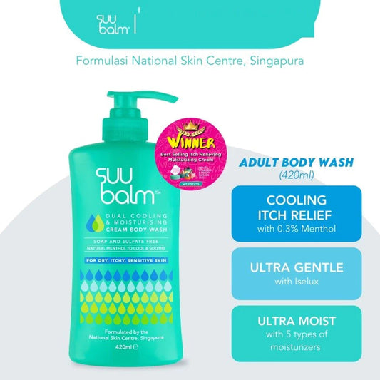 Suu Balm Head-to-Toe Kids Body Wash 420 ml