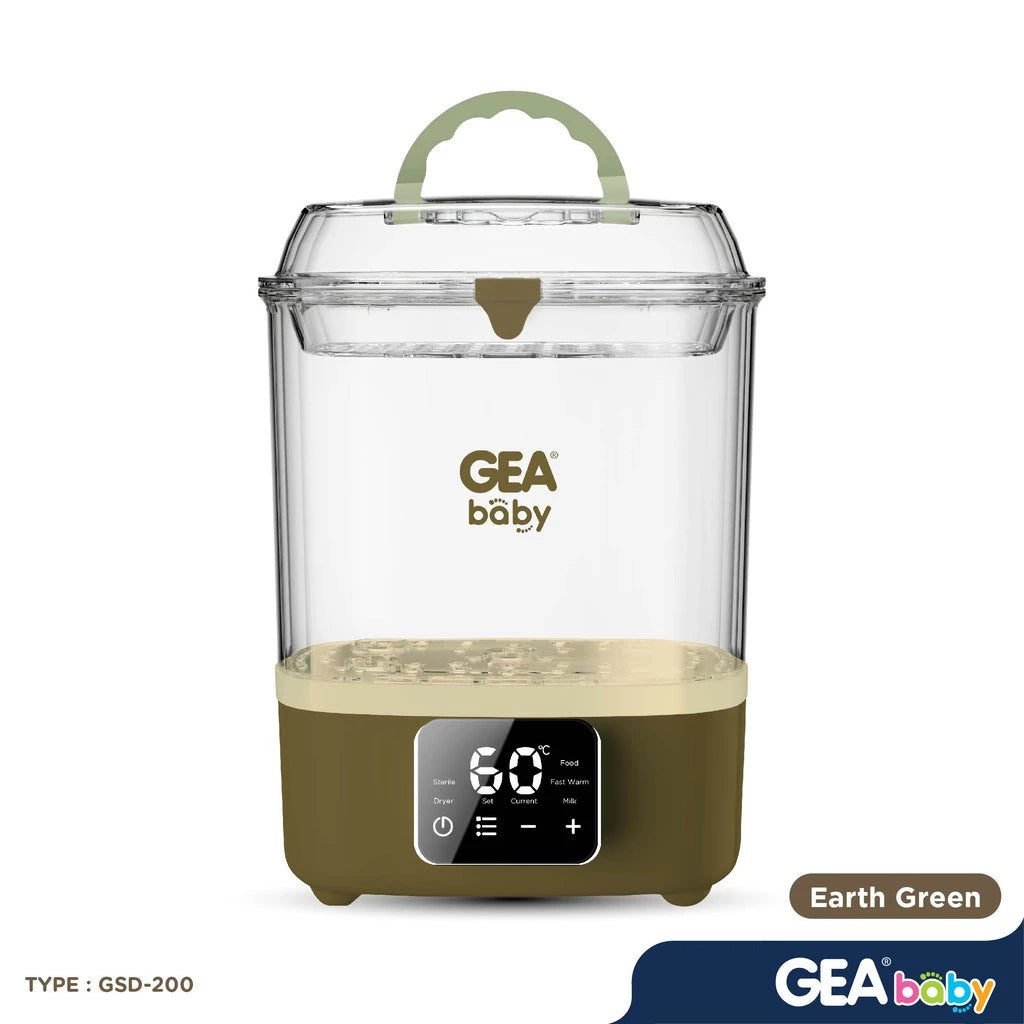 GEA Baby Multifunction Warmer Sterilizer Dryer GSD-200 Penghangat Susu & Makanan Steril Botol Bayi