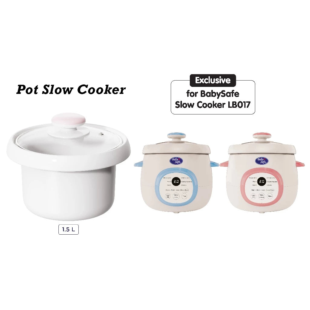 BabySafe - BLB17 Bowl Slow Cooker | Mangkok Keramik