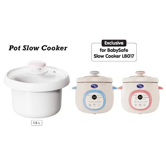 BabySafe - BLB17 Bowl Slow Cooker | Mangkok Keramik