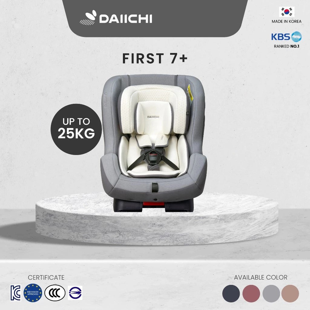 Daiichi Carseat First Seven Plus Organic Two-Tone