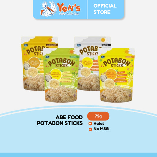 Abe Food Potabon Sticks/ Potato Abon Anak/ Cemilan Kentang Crunchy No MSG