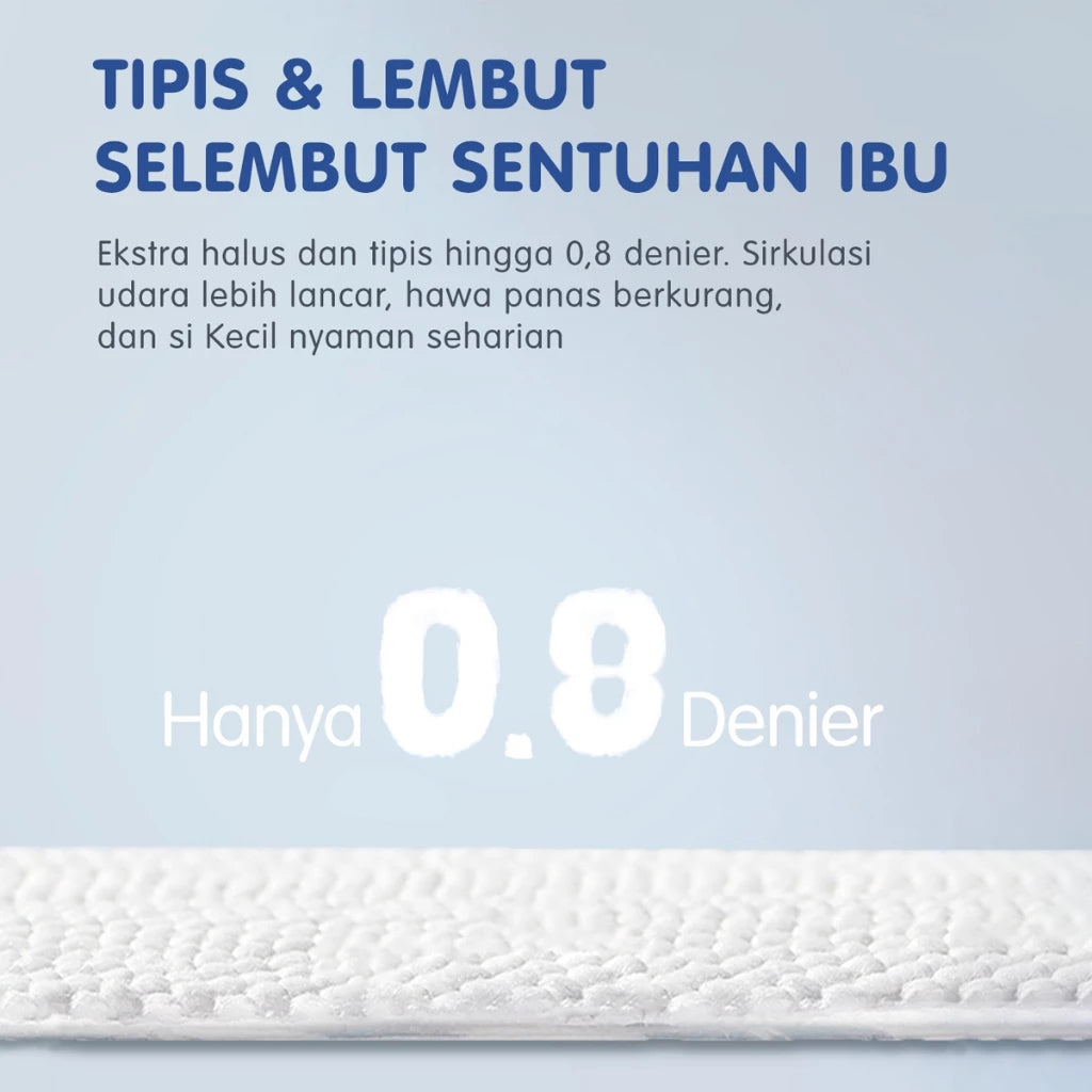 MAKUKU SAP DIAPERS PRO CARE TAPE NB44 Popok bayi Tipis SAP anti gumpal cepat kering