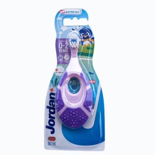 JORDAN Oral Care Kids Step 1 Super Soft - Sikat Gigi (0-2 years)