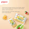 PIGEON Hand and Mouth Wet Tissue - 20 Sheets | Tisu Basah Bayi Fragrance Free