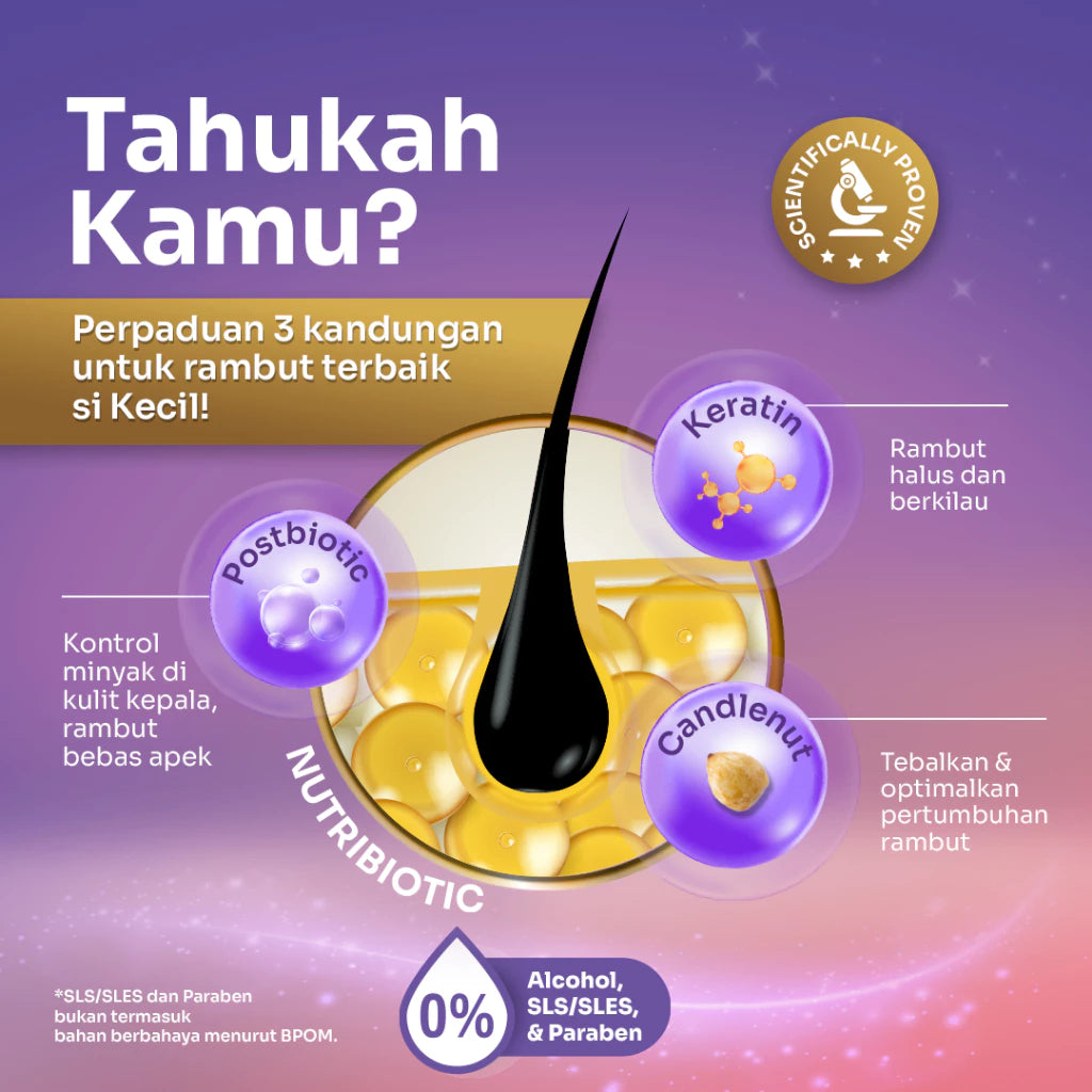 Expert Care - Hair Nutrilotion 100ml - Hair Lotion Rambut Anak & Bayi dengan NUTRIBIOTIC