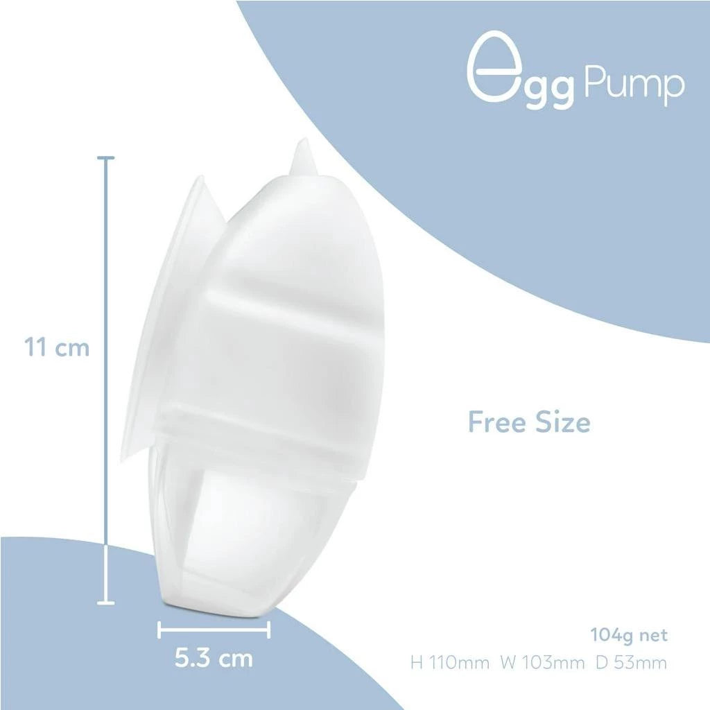 Supermama Lab Egg Pump Wearable Milk Collector - Wadah Penampung Asi