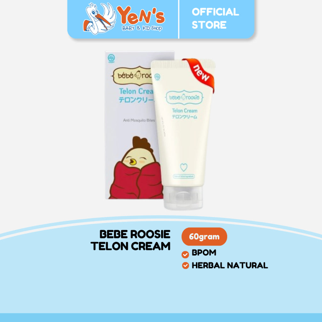 Bebe Roosie Telon Cream 60gr / Telon krim untuk bayi Kemasan Baru