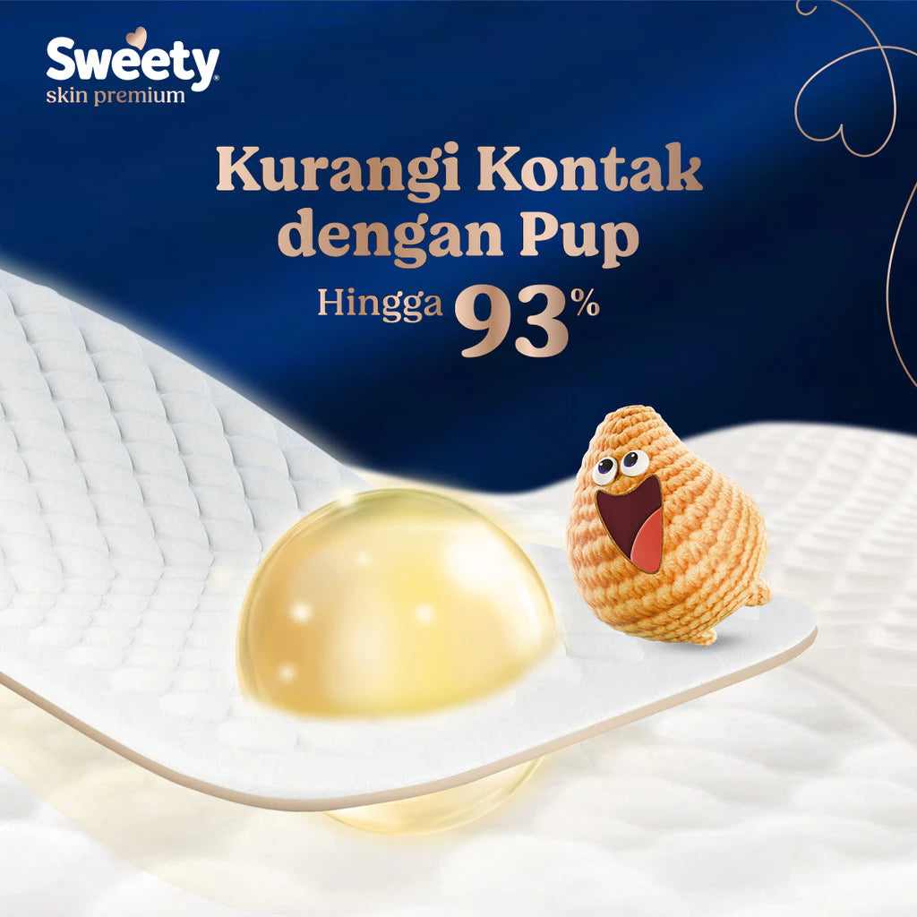 Sweety Skin Premium Tape NB 46s / S 44s - popok bayi sekali pakai
