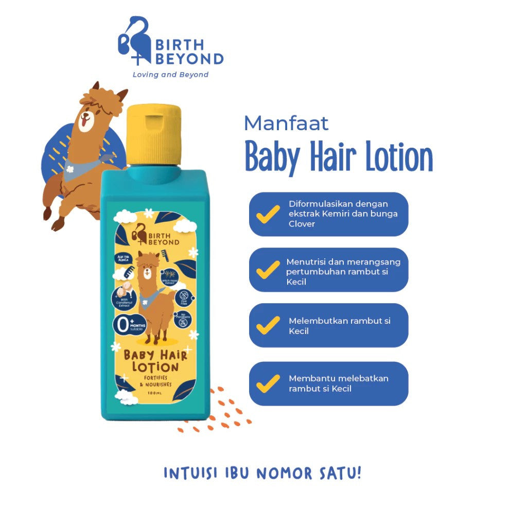 Birth Beyond Baby Hair Lotion 100ml - Perawatan Rambut Anak No Parabens