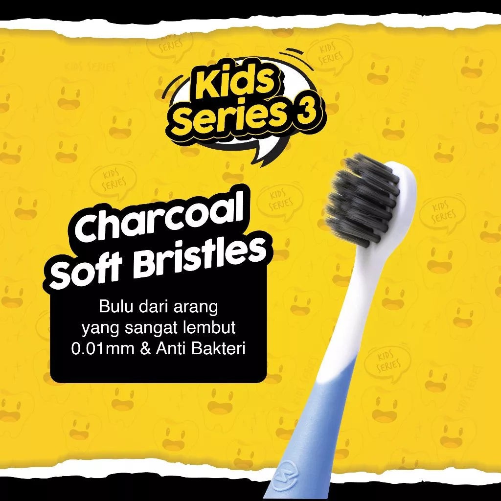 ZP Toothbrush Kids Series 3 / Sikat Gigi Anak Bulu Lembut & Anti Bakteri