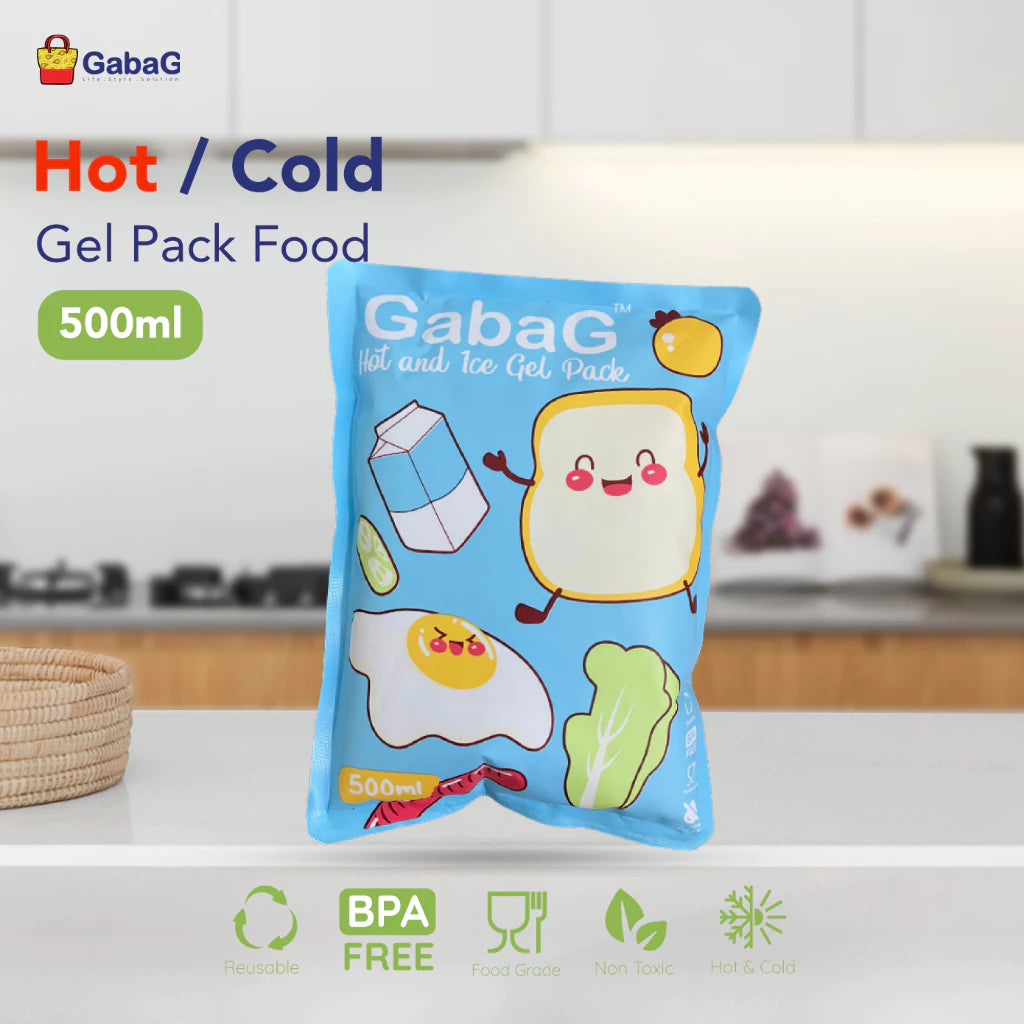 GabaG - Hot/Ice Gel Pack 500 gram Food Fruit | Pendingin Asi