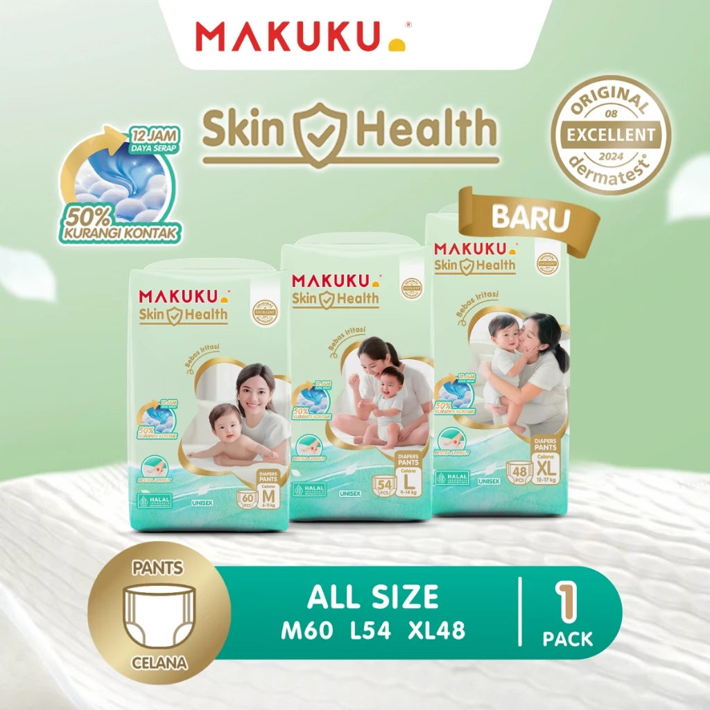 Makuku Skin Health JUMBO Popok Bayi Pants / Celana M / L / XL / XXL