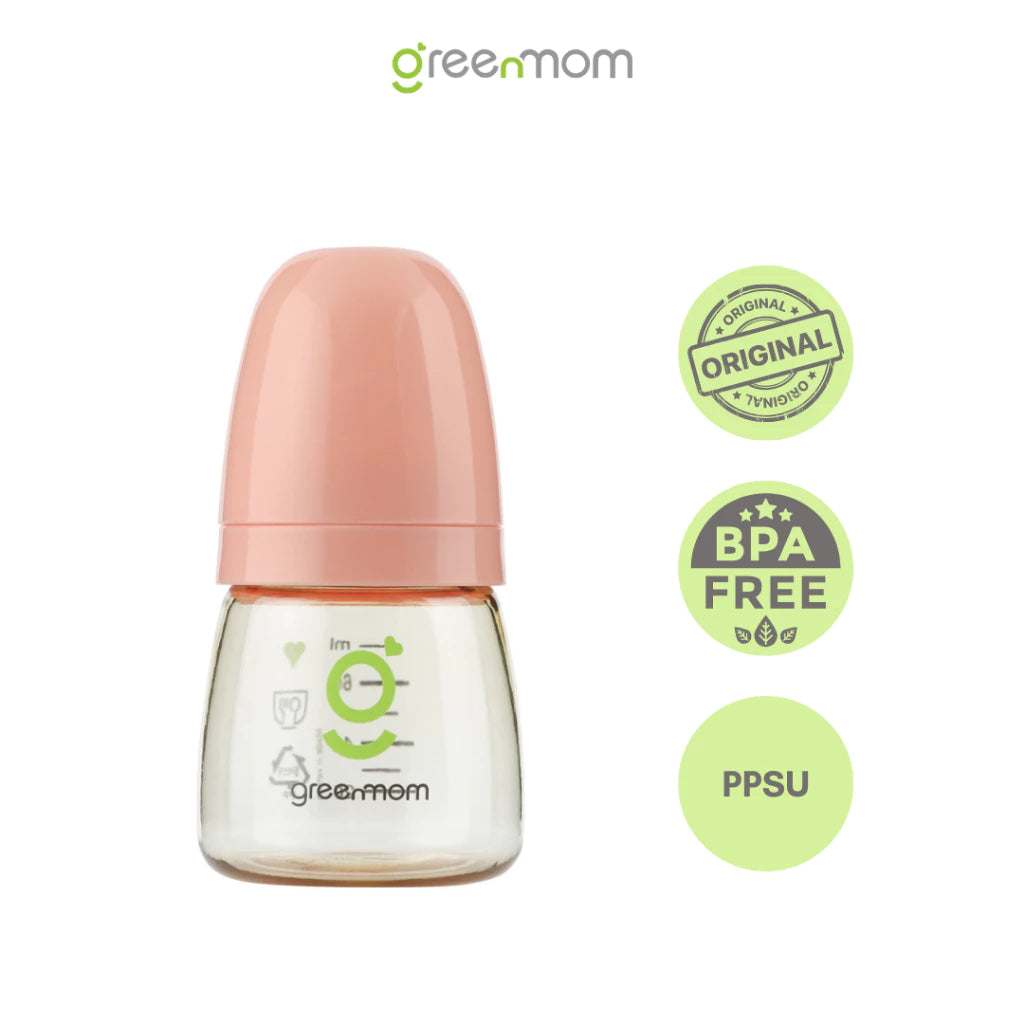 Greenmom PPSU Slim 60ml / 150ml / 250ml - Anti-kolik / Brand Korea / Botol Susu Bayi Terbaik