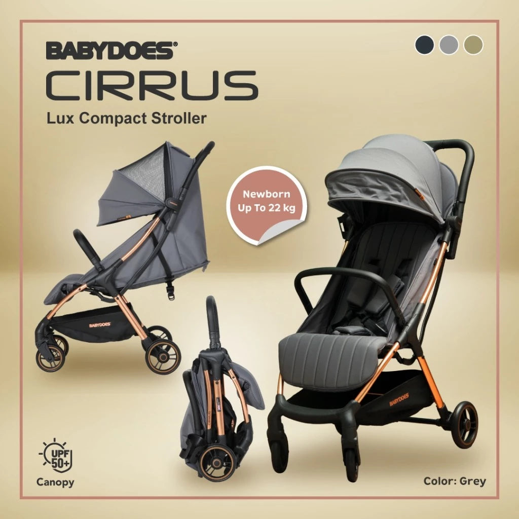 BABYDOES Stroller Cirrus - Lux Compact Stroller