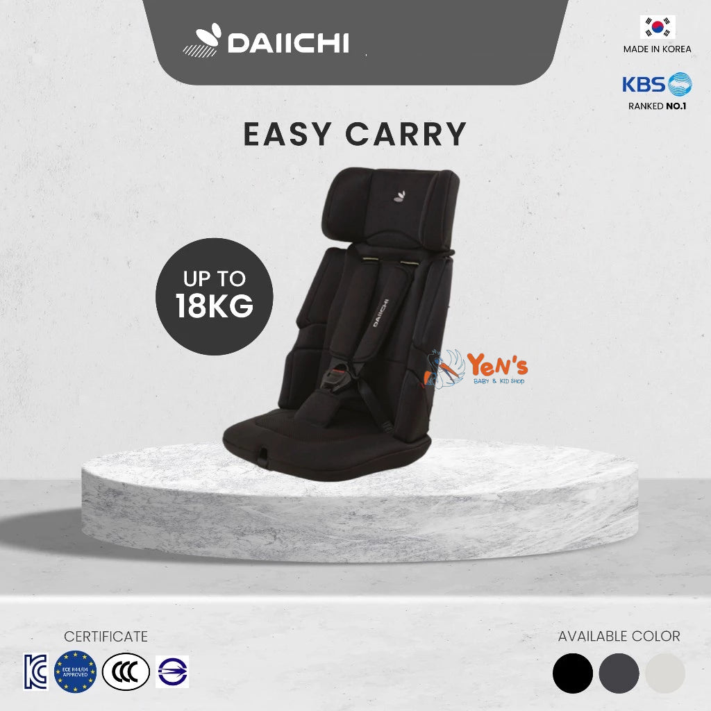 Daiichi Carseat Easy Carry Black / Charcoal