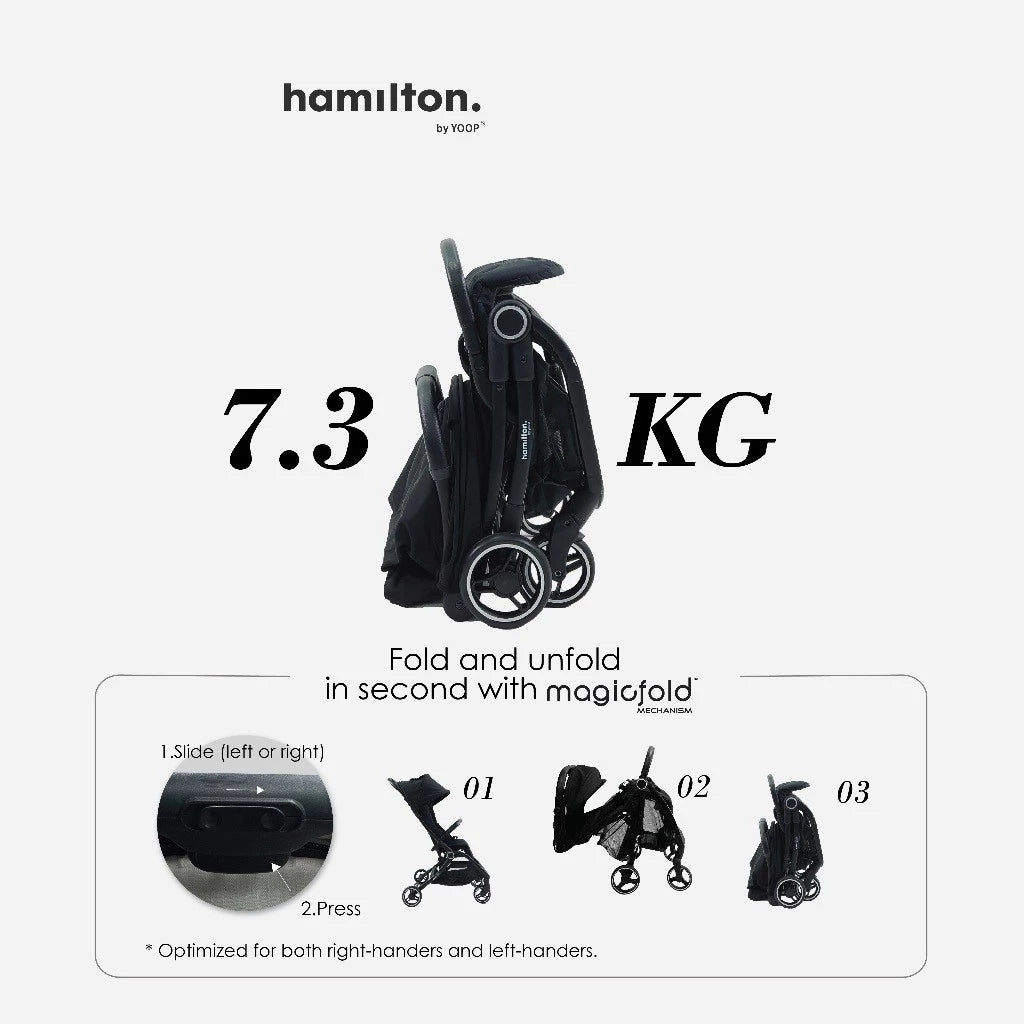 Hamilton S2 Stroller | MagicFold™