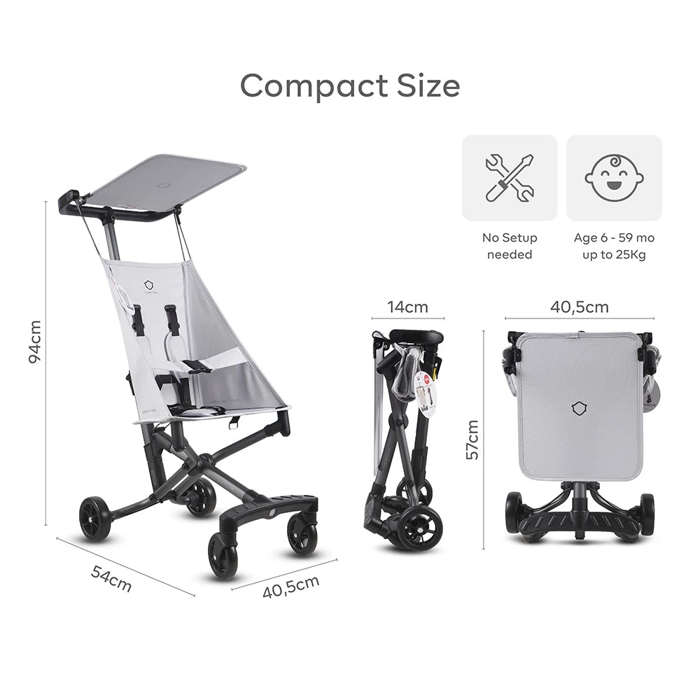 London Taxi Travel Stroller Cabin Size LT TS 2.8  - Kereta Dorong Bayi & Anak Lipat -Folded Stroller