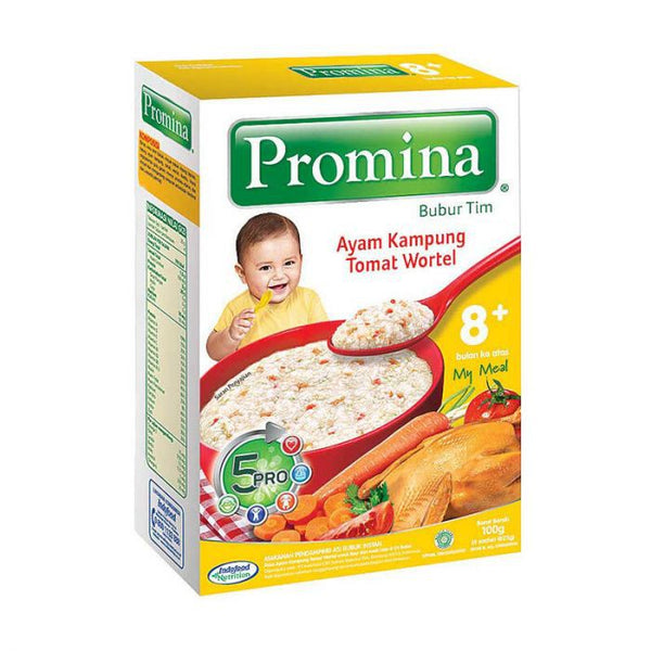 PROMINA Crunchies | Cemilan Pasta Mie Bubur Tim Nasi Tim Biskuit Pudding Bayi 6-12M
