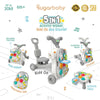SUGARBABY 5in1 Activity Walker, Ride-On and Scooter/Push walker