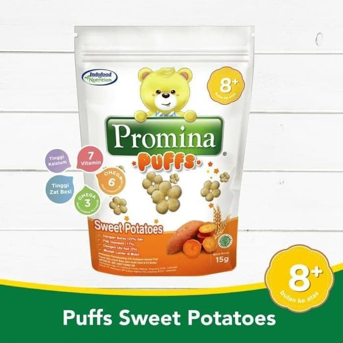 Promina Puffs 15gr - Snack Cemilan Bayi