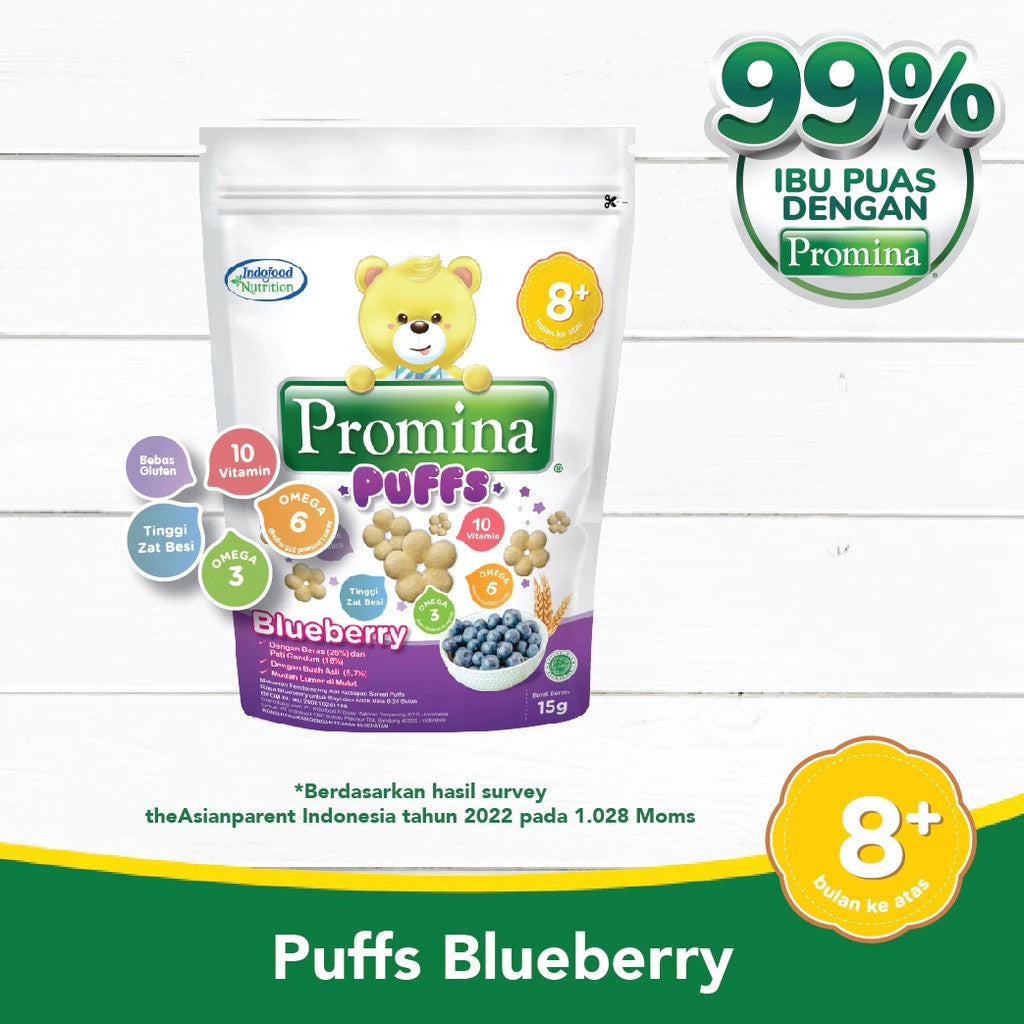 Promina Puffs 15gr - Snack Cemilan Bayi