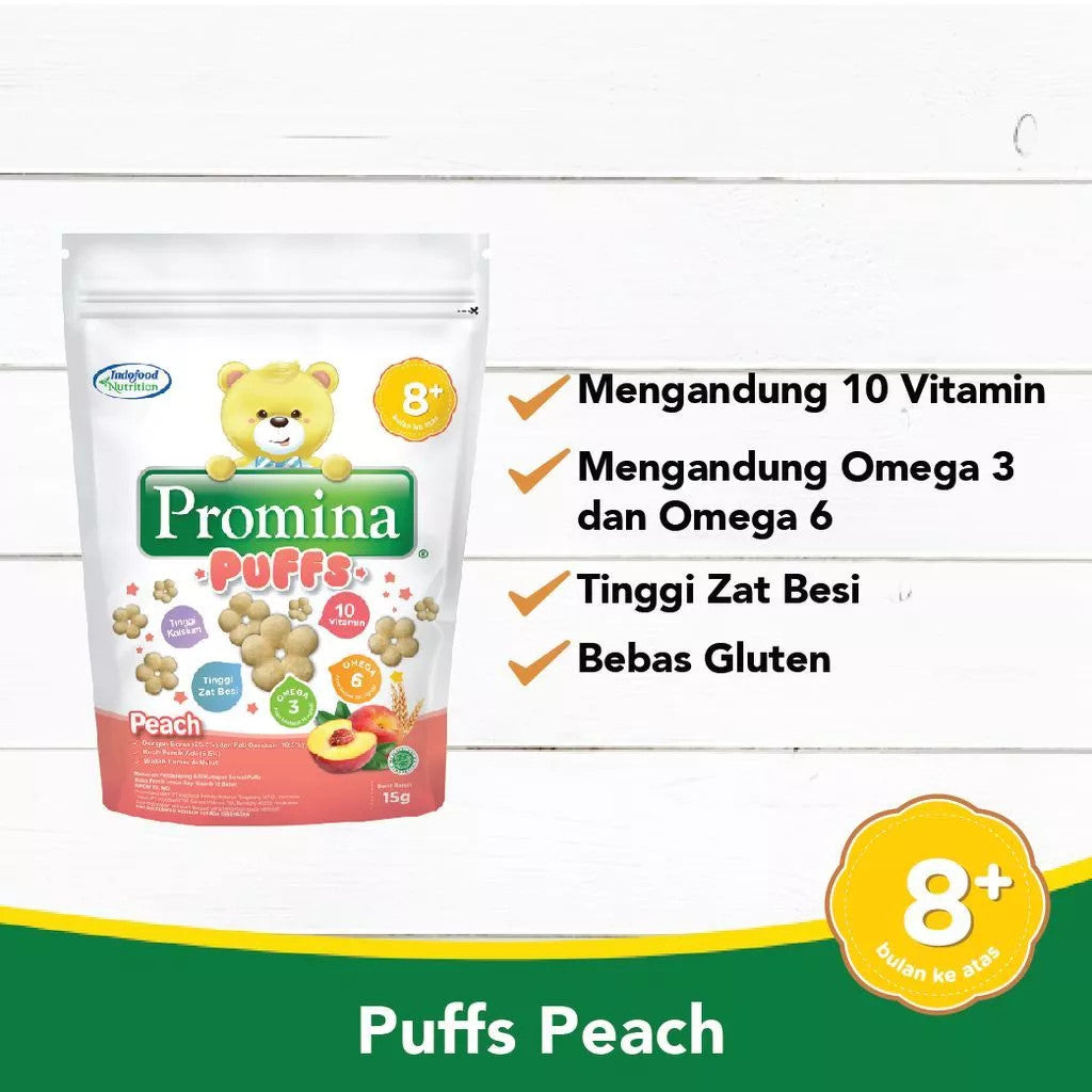Promina Puffs 15gr - Snack Cemilan Bayi