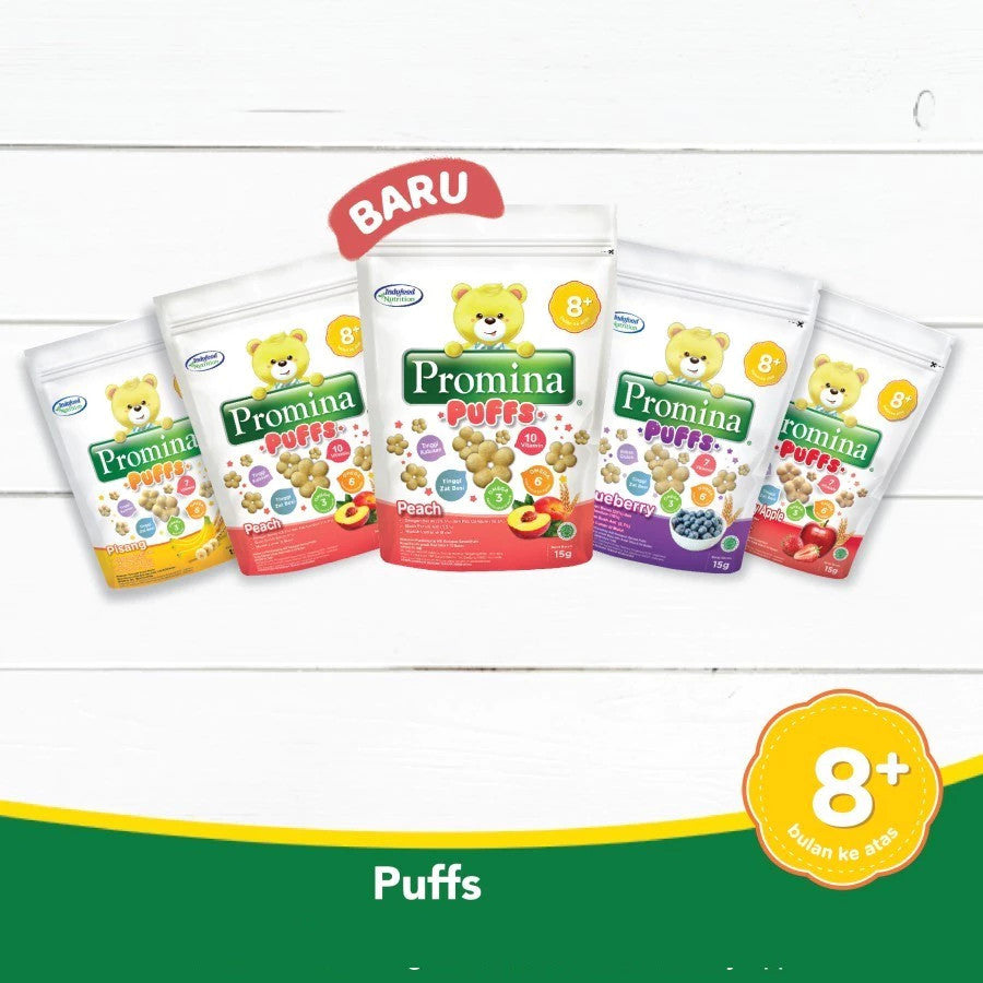 Promina Puffs 15gr - Snack Cemilan Bayi