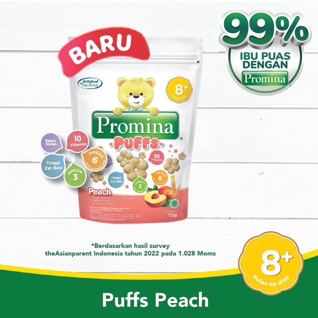 Promina Puffs 15gr - Snack Cemilan Bayi