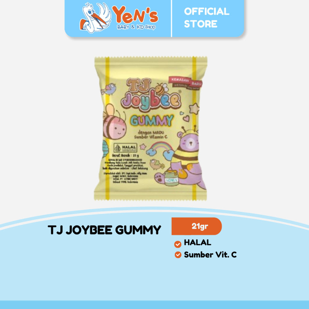 TJ Joybee Gummy 1 Sachet 21gr - Sumber Vit. C & Nutrisi Anak HALAL