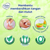 Cussons Baby Wipes Nat Refreshing-Tisu Basah Bayi-Ganti Popok 45's X3 Cucumber Extract