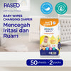PASEO Baby Tissue Basah 50 Sheets (Buy 1 Get 1 FREE)