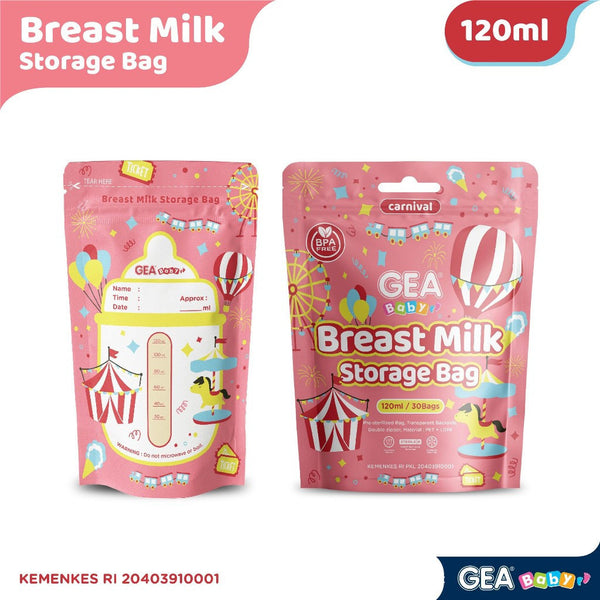 GEA Baby Breastmilk Storage Bags Kantong Asi 120ml
