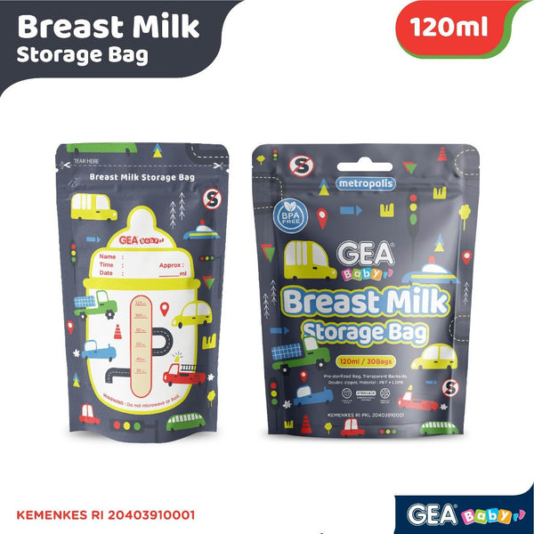 GEA Baby Breastmilk Storage Bags Kantong Asi 120ml