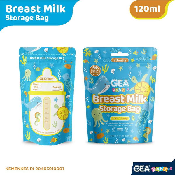 GEA Baby Breastmilk Storage Bags Kantong Asi 120ml