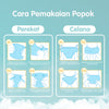MAKUKU Comfort Fit M42 L40 XL38 Jumbo Pants SAP Diapers | Popok Bayi Tipis Extra Dry Anti Gumpal Mengunci Cairan Cepat