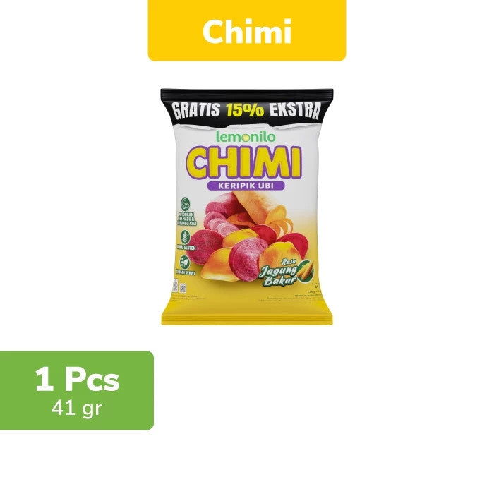 Lemonilo Chimi Keripik Ubi 41gr Bebas gluten