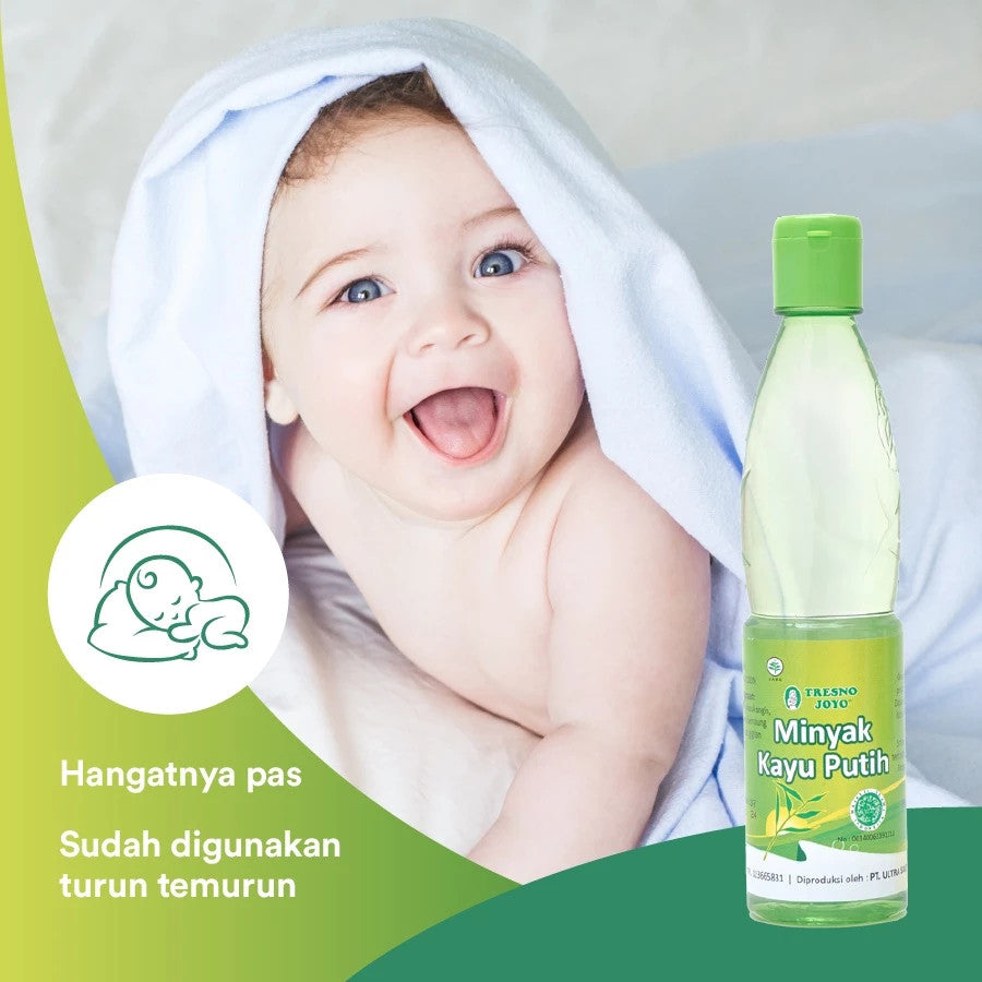 Tresno Joyo Minyak Kayu Putih 60ml / 120ml - Meringankan Sakit Perut dan Mual