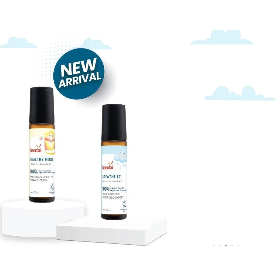 Bambi Baby Breathe Easy Essential Oil 10ml / Health Hero Essential Oil 10ml