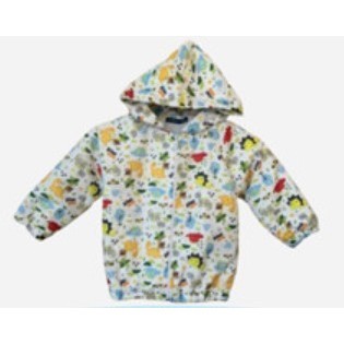 FERGORI Jaket Anak Laki Laki Parasut Motif Dino S-L