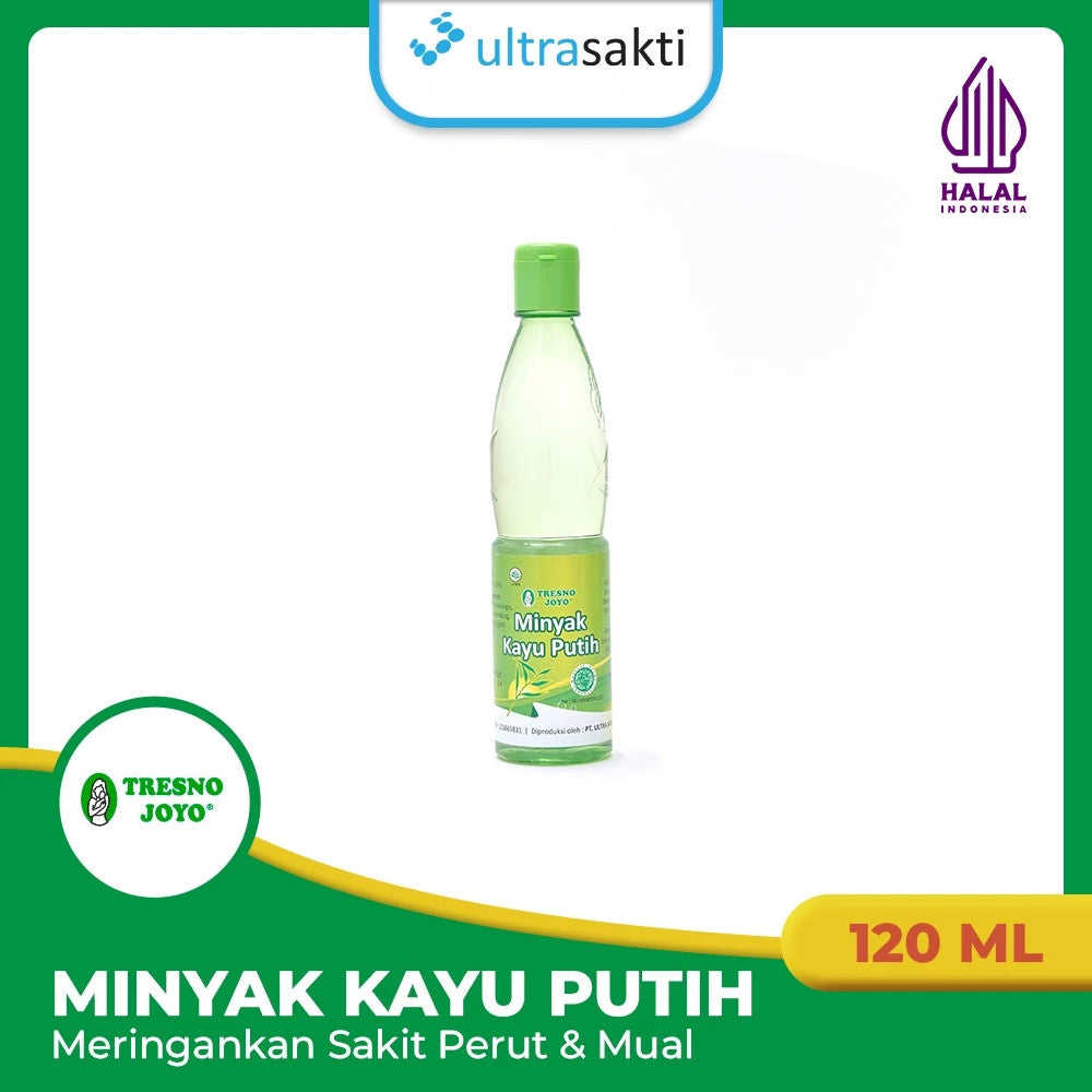 Tresno Joyo Minyak Kayu Putih 60ml / 120ml - Meringankan Sakit Perut dan Mual