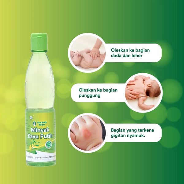 Tresno Joyo Minyak Kayu Putih 60ml / 120ml - Meringankan Sakit Perut dan Mual