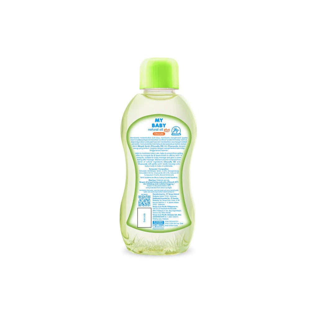MY BABY Oil Plus Citronella 60 mL / 90 mL