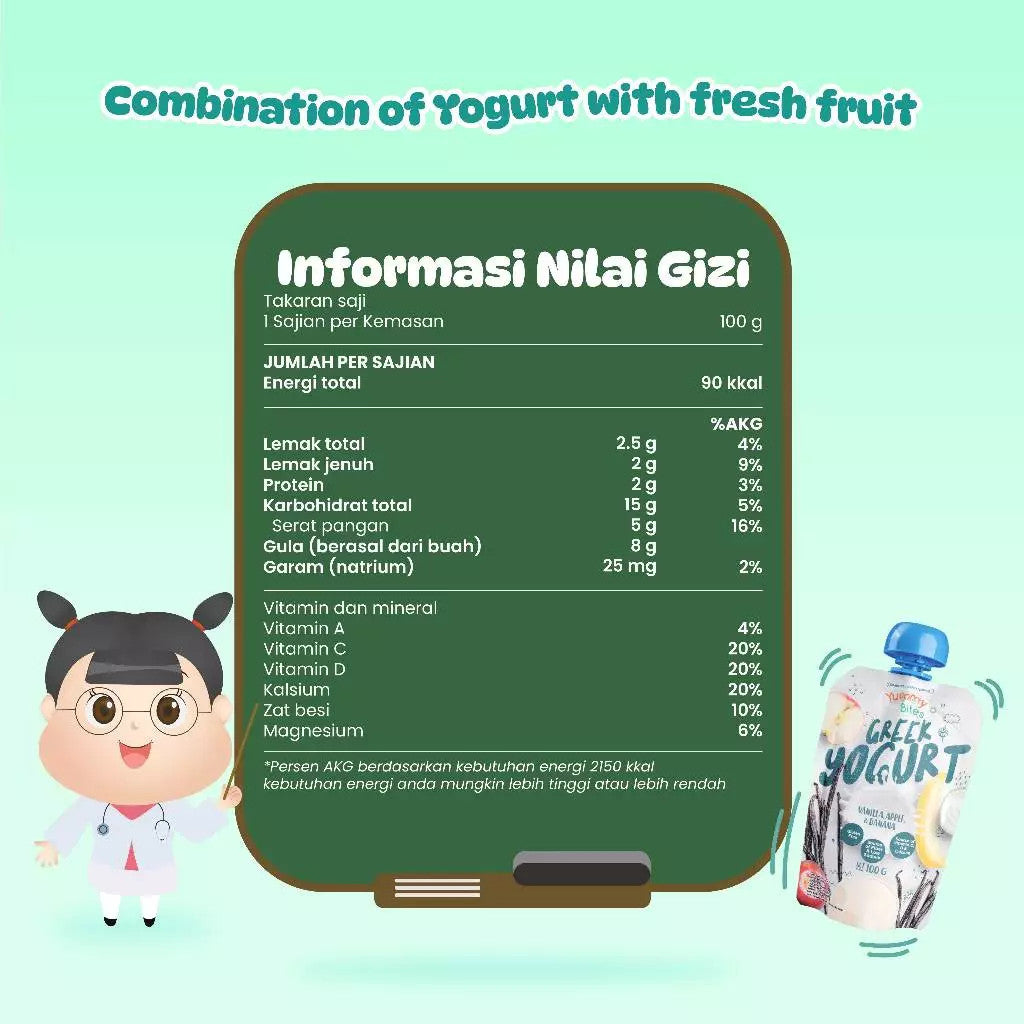 YUMMY BITES Greek Yogurt 100gr